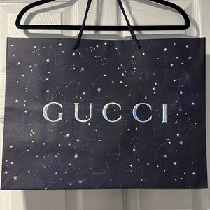 Gucci holiday shopping bag